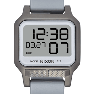 Nixon Heat Tide Watch Gun metal positive