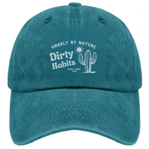 Dirty Habits Gnarly Dad Hat Blue