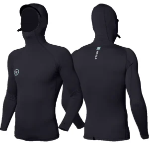 VISSLA WARM SEAS ECO HOODED LONG SLEEVE RASH GUARD