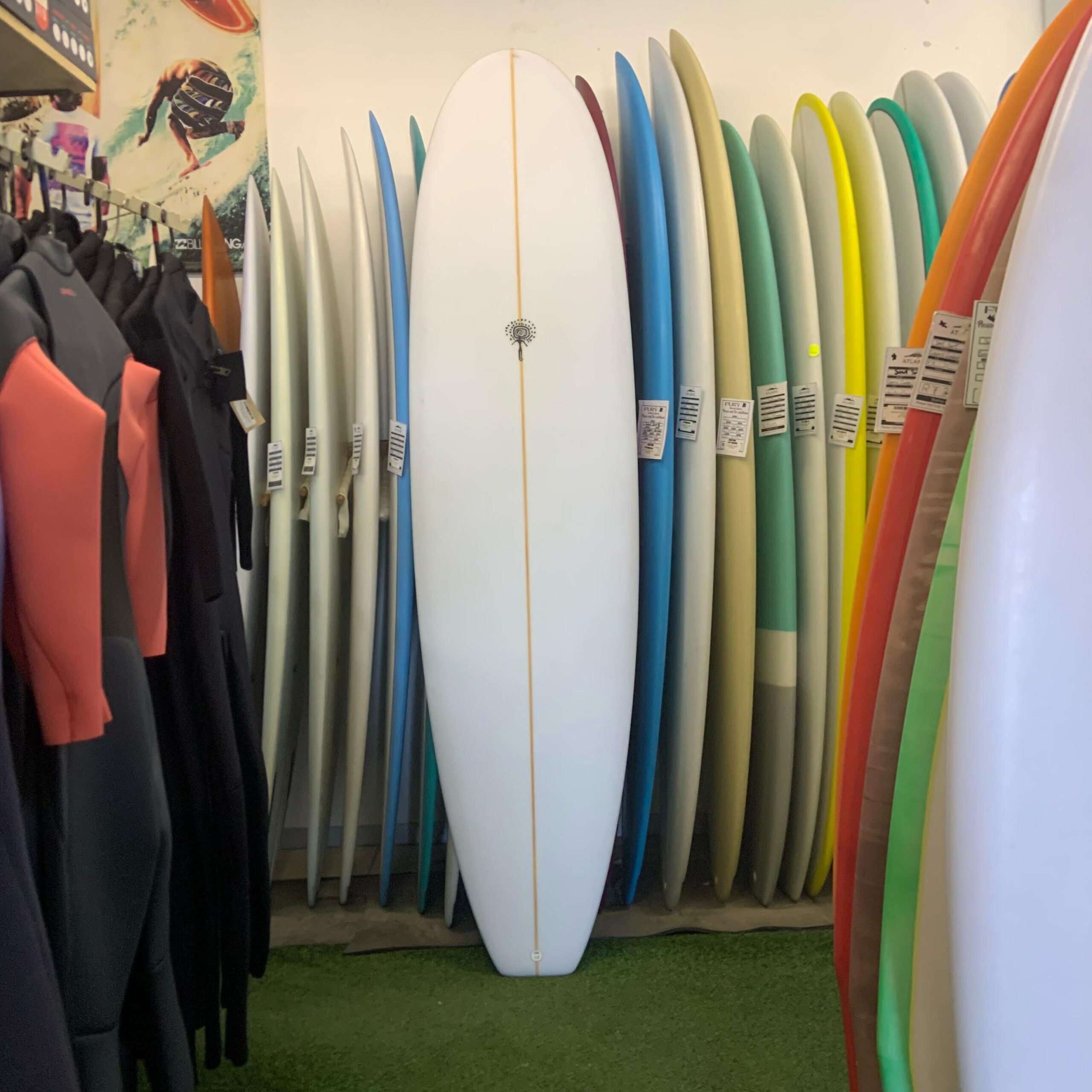 7'2 Soul Surf - Minimal White) - Atlantic Surf Co.