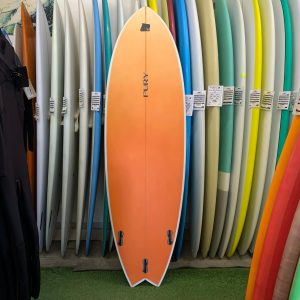 Fury 6'8 WTF Fish (Pastel Orange)