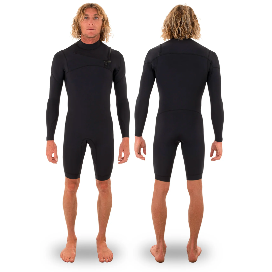 2mm Chest Zip Long Arm Spring Wetsuit