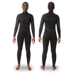 4/3mm Womens Liquid Taped Thermal Chest Zip Wetsuit