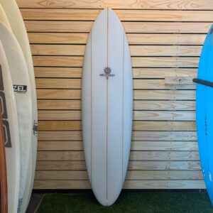 Soul Surf 6'2 Glider Triple Stringer (White)”