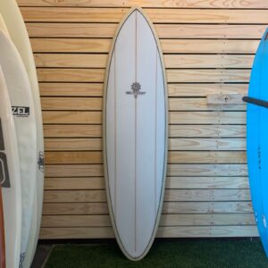 Soul Surf 6'2  Slider Twin Fin Triple Stringer (Coconut Milk)