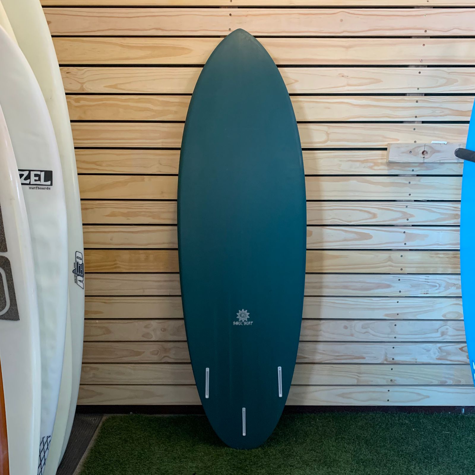 5'7" Soul Surf Zephyr (Saltwater Blue) - Image 2