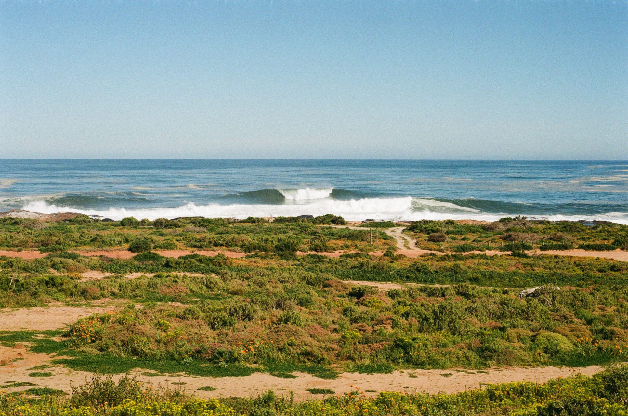 Wide coastline