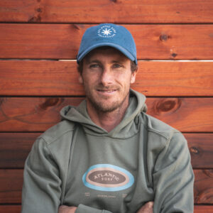 6 Panel Dad Cap Corduroy Blue Haze - Atlantic Star