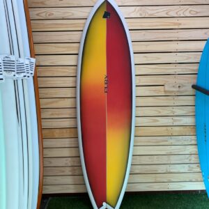 Fury 6'10 WTF Fish (Red/Yellow)