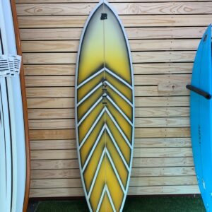 Fury 6'8 WTF Fish (Yellow/Black)