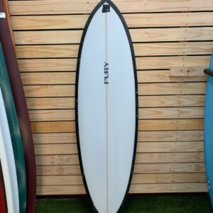 Fury 5'10 TimeBomb (Black Speckle Rail)