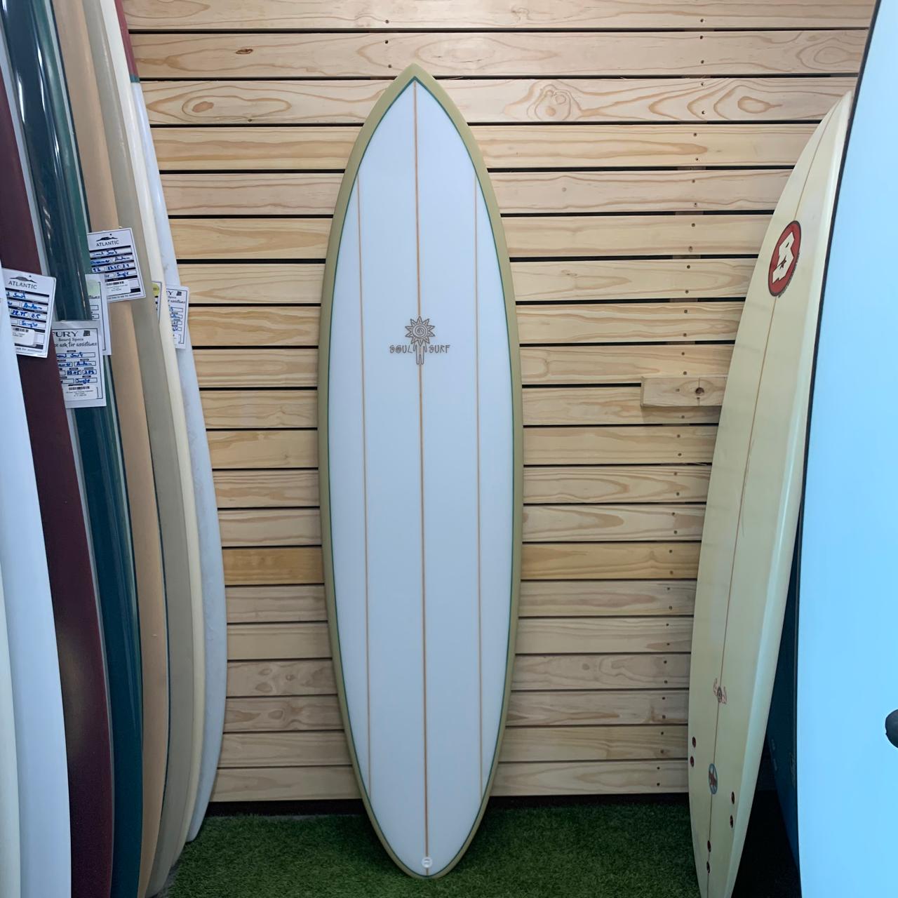 Soul Surf 6'8 Glyder Triple Stringer (Dune Beige)